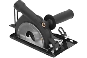 LWUEY Angle Grinder Bracket, Adjustable Cutting Protective Cover Kit Special Shield Shroud 100 to 125MM Mill Protection Support Safety Guard Electric Protector Woodworking Tools (Set 1)