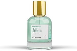 ‎GLOWCANE glowcane Clean Elegance Extrait de Parfum Women Fresh & Floral Fragrance with Maximum Increased Fragrance Oil Concentration Long-Lasting Fragrance Gifts for Women Cruelty Free & Vegan