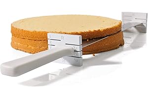 ORIGINAL KAISER Inspiration - Cuchillo para Tartas con Soportes de Distancia Sweet & Style Muy Afilada, Acero Inoxidable Cromargan