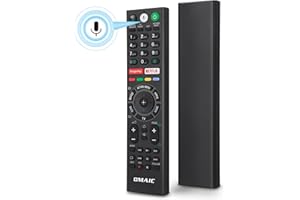 OMAIC Voice Replacement Remote for Sony TVs and Bravia TVs - Compatible With All Sony 4K UHD LED LCD HD Smart TVs