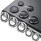 Galaxy S23 Ultra ile uyumlu Kamera Lens Koruyucu Ineffable Kamera Lens Koruma G&uuml;m&uuml;ş