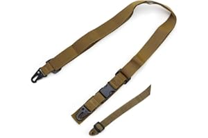 ACEXIER Caza Táctica Gun Sling 3 Puntos Bungee Airsoft Rifle Correa Cinturón de Tiro Militar Accesorios Tres Puntos Gun Correa Caza