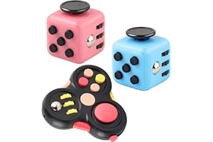 YCZCHE14 anti stress fidget würfel cube adhd fidget toys set adults stressabbau spielzeug multicolor fidget pads würfelspielzeug fidget toys finger Fidget Pad Controller decompression cube mini fidget stresswü