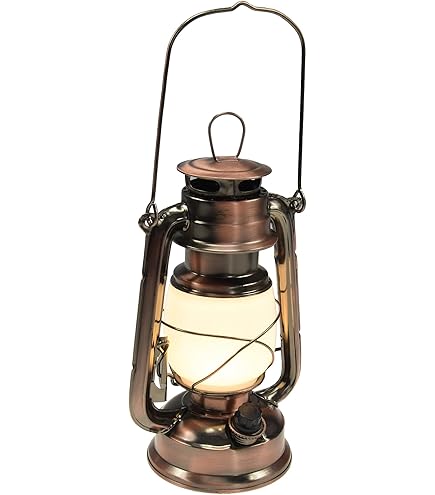 Nostalgic Glow Lantern - Vintage LED Lantaarn voor binnen en buiten