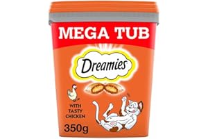 Dreamies Cat Treats With Chicken MegaTub Easter 350g