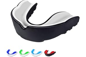 AGAKI Profi Sport Mundschutz Verbesserte Luftkanäle für mehr Kondition - Komfort und sicherer Halt im Kampfsport, Boxen, MMA, Kickboxen, American Football, Hockey (Adult)