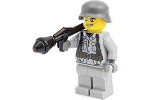 BRICKSSTUFF WW2 Custom Soldato Tedesco con BrickArms Panzerfaust