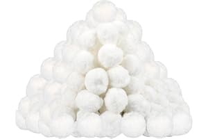 Windspeed 1400g Pool Filter Balls for Sand Filter, Replace Reusable Swimming Pool Sand Filters Media Replacement for Aquarium Tank (1.4, Kilograms)