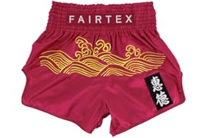 Fairtex Men's Shorts Training Martial Arts, Green, S, 100% Satin, Boxing, Muay Thai
