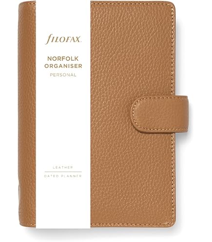 Filofax The Original Organizer, A5 Size, Black - Leather, Six Rings, Week -to-View Calendar Diary, Multilingual, 2025 (C022509-25 - View #8