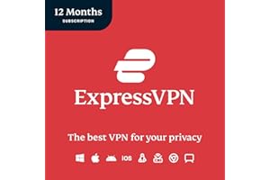 ExpressVPN, 12 Months, Compatible with all devices, Digital Code