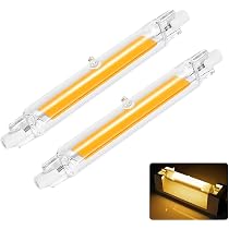 R7S LED Stab 78mm, 20W Dimmbar, Ersetzt 200W Halogen - 2 Stück, Warmweiß 3000K