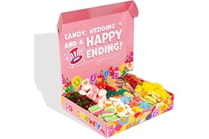 American Uncle Wunnie box – Addio al nubilato gadget sposa divertenti - Scatola di caramelle gommose miste da 1kg, Ideale per giochi addio al nubilato sposa