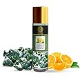 Buddha Natural Breathe Easy Crystal Roll On (10ml, Moss Agate Stone) - Ayush Certified Aromatic Oil Fusion | Relieves Congestion, Sinus Discomfort, and Promotes Easy Breathing