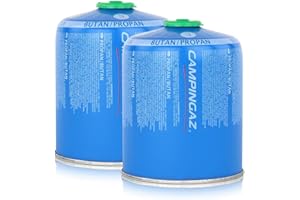 Campingaz Ventil-Gaskartusche CV470 Plus 450g - Butan/Propan Gas (2er Pack)