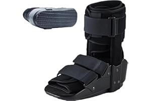 BODYTONIX Walker Fracture Boot - Short and Compact Ankle Support Boot Brace for Sprained Ankle, Post-Op Recovery and Fractures | Right or Left Foot