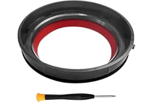 CHOONJIN Pierścienie uszczelniające do pojemnika na kurz do Dyson v11, stały pierścień uszczelniający, kompatybilny z Dyson V11 SV14 SV15, akcesoria Dyson, części zamienne ze śrubokrętem