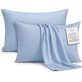 Degrees Home Extra Soft and Breathable Microfibre Pillowcase Collection &ndash; Pack of 2 Hypoallergenic and Anti-Wrinkle Pillowcas