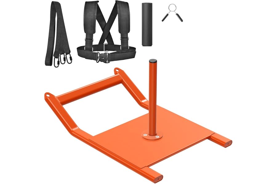 Kipika Weight Sled, Push-Pull Fitness Sled, Fitness Strength Training Sled, Speed Training Sled for Athletic Exercise, Speed Improvement,Easily Through Obstacles