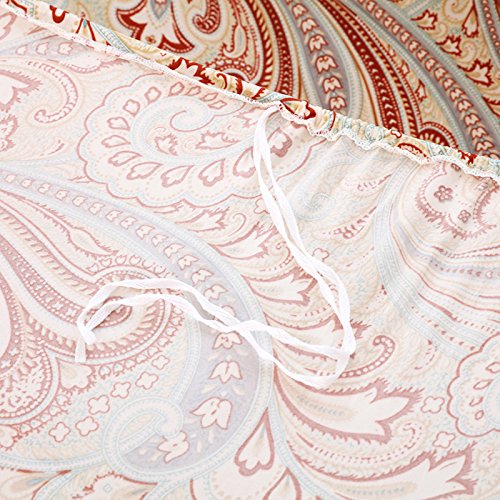 HYSENM Sofabezug Universal Stretch Weich Elastisch Farbecht Hautfreundlich Rutschfest Anti-Pilling Unempfindlich Sofaüberwurf 1-Sitzer 2-Sitzer 3-Sitzer 4-Sizter Sofahusse, Orange, 145-185cm - 6