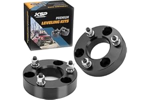 KSP PERFORMANCE KSP 2in Front Lift Kits for Ram 1500 2009-2024, 2" Leveling Lift Kit for 2009-2024 Dodge Ram 1500 4WD, 2005-2011 Dakota 2WD 4WD, Aluminum Suspension Level Kit CNC Strut Spacers For Pick Up