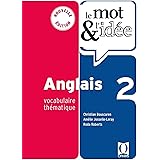 Anglais T2 Le mot et l'idée: Vocabulaire thématique