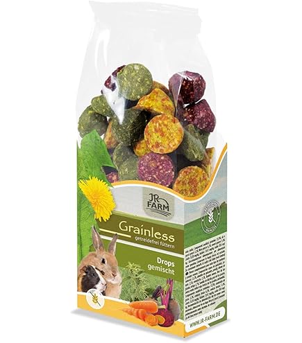 JR Farm Carrube Snack Naturali Per Animali - 200g, Senza Zuccheri Aggiunti, Ricco Di Fibre E Vitamine - Foto 12