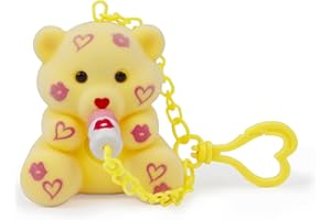 GIOCHI PREZIOSI- COCCOLOTTI, Ourson interactif, Qui Te Fait des Bisous, Effets Lumineux, Modèle Jaune, pour Les Enfants à partir de 3 Ans, CCL096