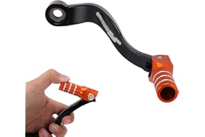 AnXin CNC Palanca de Cambio de Marchas de Aluminio para Motocicleta 125/150 SX 450 SX-F 450 XC-F 450/500EXC-F TC125 FC450 FE450 FE501 FS450 FX450