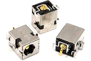 CLICK HELP Connettore di Alimentazione DC Power Jack Compatibile per ASUS PJ032C Gold K53 K52 K54