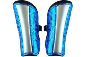 Goldmiky Espinilleras de Fútbol para Niños y Jóvenes, 1 par de Espinilleras Ligeras y Transpirables para niños de 5 a 8 Años, Niños, Niñas, Niños, Adolescentes