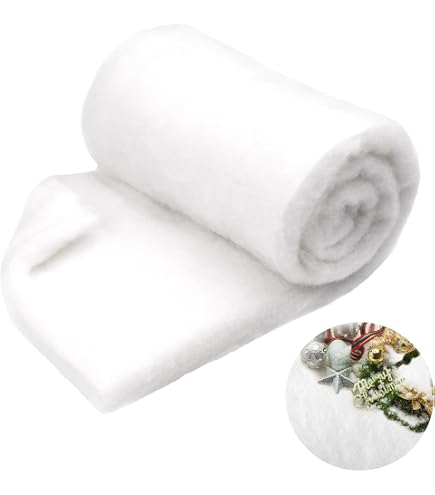 pemmiproducts Schneematte auf Rolle 1,40 x 2,50 m ca.1 cm dick, 3,5 m,  schwer entflammbar British Standard (EUR 2,91/m), Kunstschnee, Dekoschnee  : Amazon.de: Kche, Haushalt & Wohnen