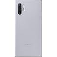 Samsung Galaxy Note 10+ Leather Cover Case - Grey
