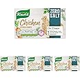 Knorr Zero Salt Chicken Stock Cubes pack of 32 lactose- and gluten-free for delicious, zero-salt chicken dishes 9 g