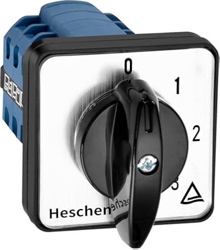Heschen - Interruptor de cambio de leva giratorio universal, SZW26-63
