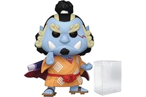 POP One Piece Jinbe Limited Edition Chase Funko Vinyl-Figur (Geb ndelt mit kompatibler Box-Schutzh lle), Mehrfarbig, 9,5 cm