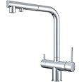 3 Way Kitchen Tap Kitchen Taps with Pull Out Spray Kitchen Pull Out Taps Kitchen Taps with Pull Out Spray Kitchen Mixer Tap with Pull Out Spray (Chrome)