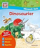 Image de Mitmach-Heft Dinosaurier: Dino-Rätsel, Sticker, Ausmalseiten, Erstlesegeschichte (WAS IST WAS Junior Mitmach-Hefte)