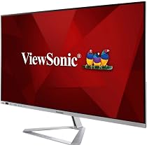 ViewSonic VX3276-2K-MHD-2 32-inch IPS QHD Monitor with 103% sRGB