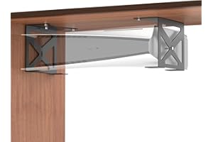 Supporto da scrivania Geekria compatibile con la console Playstation 5, supporto in lega di alluminio adatto per accessori da gioco per dischi PS5 (nero)