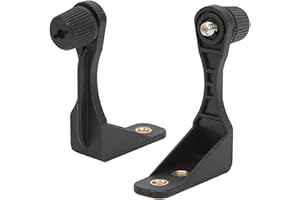 CCYLEZ Adapter do Montażu Statywu Lornetki, Uchwyt w Kształcie Litery L do Obserwacji Ptaków, Standardowy Rozmiar 1/4 Cala, Stabilny Uchwyt do Statywu Lornetki