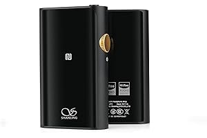 Shanling UP4 2022 Tragbarer Symmetrische Bluetooth Kopfhörer Verstärker 2 x ES9219C CSR8675 USB DAC 2,5 mm symmetrische 3,5 mm Eintaktbuchse Kopfhörerverstärker High Low Gain NFC HD Anrufe für Telefon