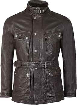 pretty green leather zip through jacket