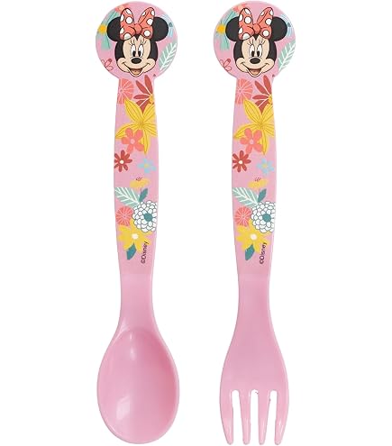 Stor Bluey Set Posate Bambini – Forchetta E Cucchiaio In Plastica, Riutilizzabili, Senza BPA, Con Personaggi, 50617