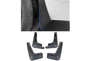 KKTR-CAR Parafango per VW ID3 accessori, 4 pezzi paraspruzzi anteriore posteriore protezione Mudguard con viti di fissaggio (ID 3)