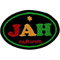 Patch écusson Camouflage Drapeau Ethiopie Lion Rasta - 5x8cm - Avec Parties Mâle Et Femelle