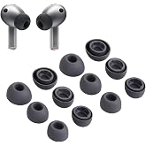 Samsung Galaxy Buds 3 Pro Aksesuarları i&ccedil;in Yedek Silikon Kulaklık Ucu Seti Kulaklık Kulak U&ccedil;ları, 6 &Ccedil;ift (3 Boyut S/M/L) (Gr