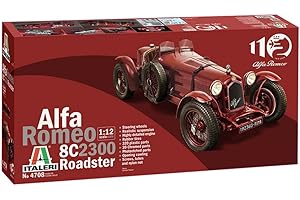 Italeri- Alfa Romeo Modello in plastica da Montare, Colore Rosso, IT4708