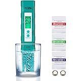 PH Messgerät PH Wert Messgerät Digital ,Tvird PH Tester Pool ATC Wasserqualitätstest Messgerät mit LCD Display Hohe Genauigke