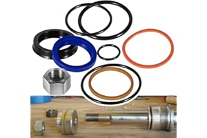 USVEHJ (1 Set) 6803329/7137769 Hydraulic Lift Cylinder Seals Kit Fits for Bobcat 444, 500, 520, 530, 533, 540, 542B, 643, 731, 743 etc